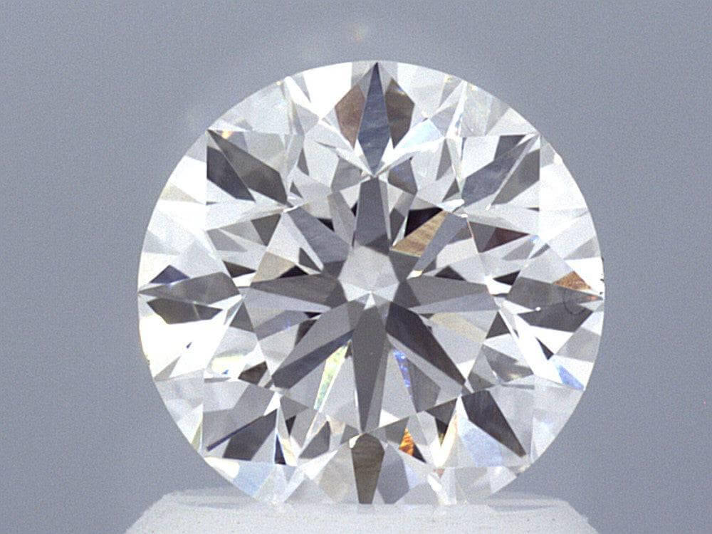 1.2 Carat Lab Created Round Brilliant Solitaire Engagement Ring - Shape of Brilliant