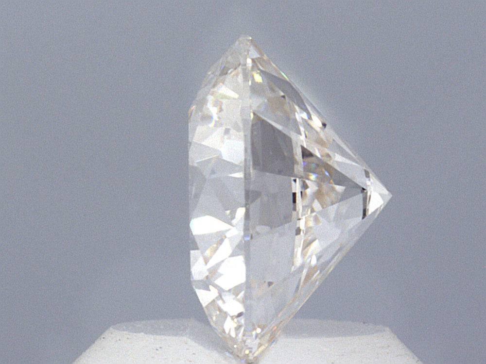 1.26 Carat Lab Created Round Brilliant Diamond Engagement Ring - Shape of Brilliant