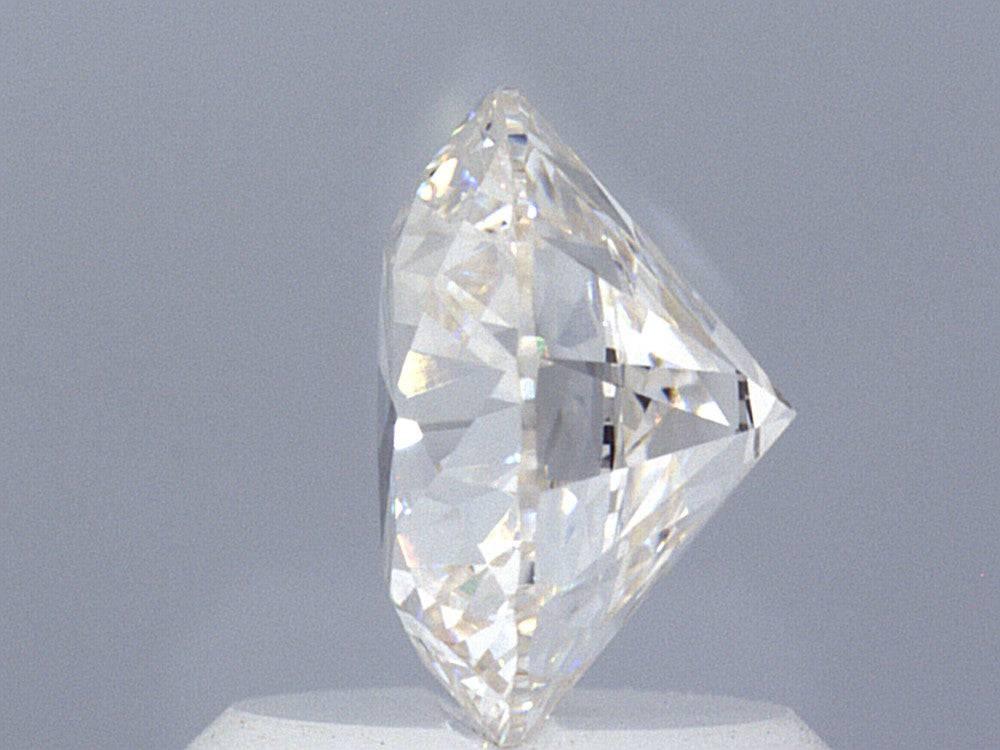 1.29 Carat Lab Created Round Brilliant Solitaire Engagement Ring - Shape of Brilliant