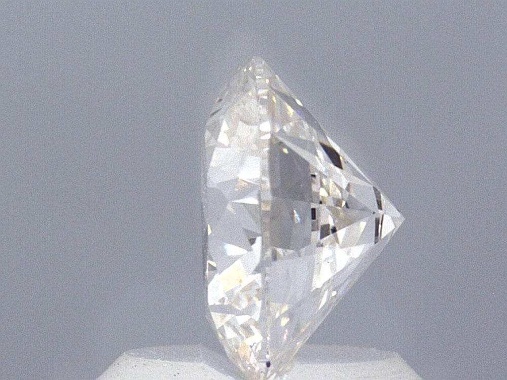 1.35 Carat Lab Created Round Brilliant Solitaire Engagement Ring - Shape of Brilliant