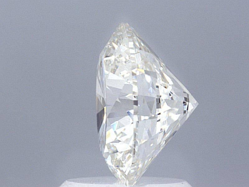 2 Carat Lab Created Diamond Wedding Ring - Shape of Brilliant