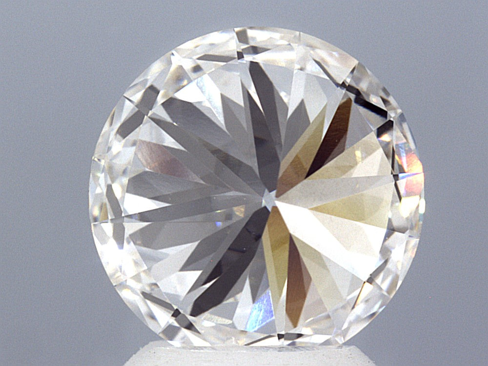 Round Brilliant, 3.38CT, F VVS2 Excellent