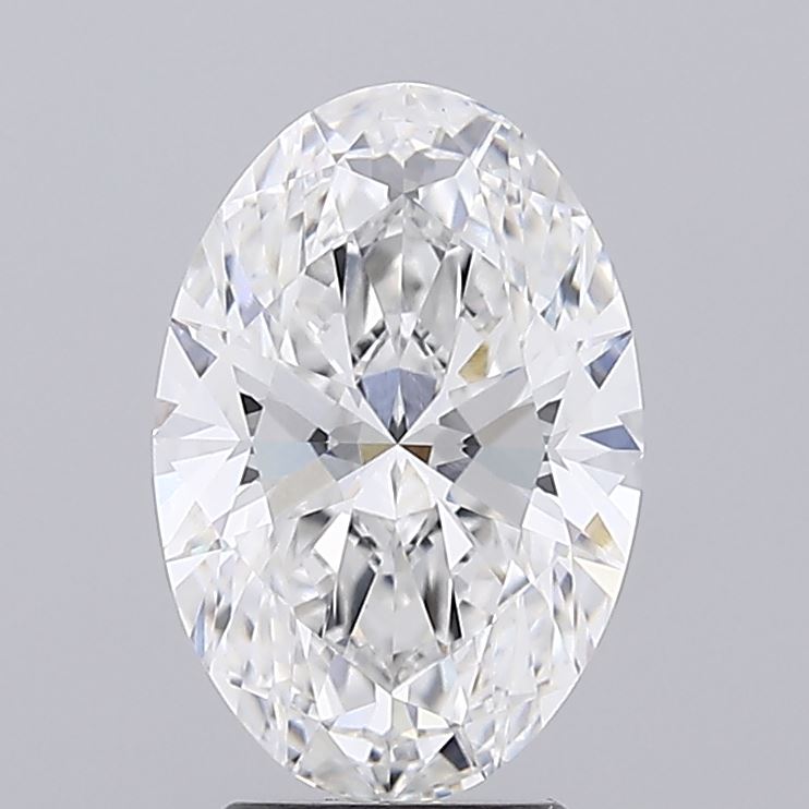 OVAL BRILLIANT 3.09CT, E, VS1, 8X