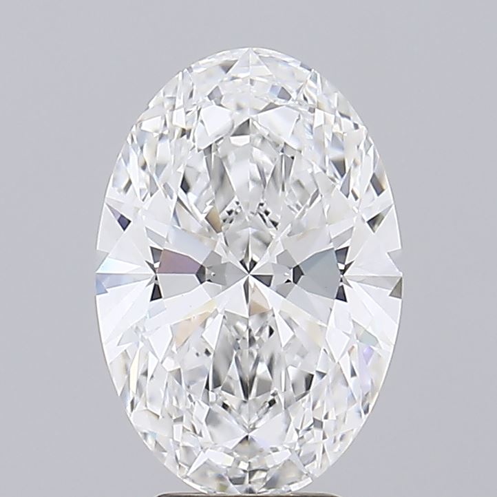 OVAL BRILLIANT 3.07CT, E, VS1, 8X