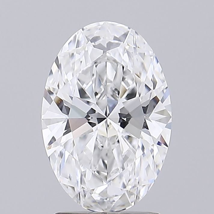OVAL BRILLIANT 2.07CT, E VVS1 8X