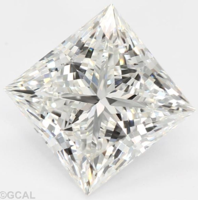 PRINCESS BRILLIANT 3.03CT, G VS1 8X