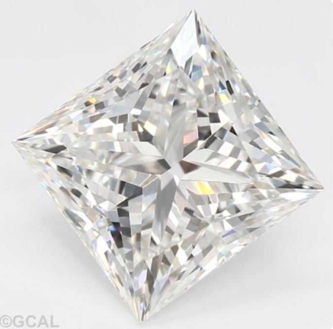 PRINCESS BRILLIANT 2.05CT, F VS1 8X