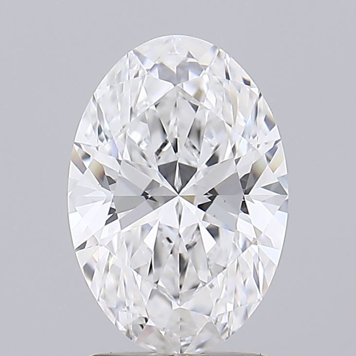 OVAL BRILLIANT 2.04CT, E VS1 8X