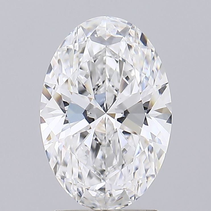 OVAL BRILLIANT 2.04CT, E VS1 8X