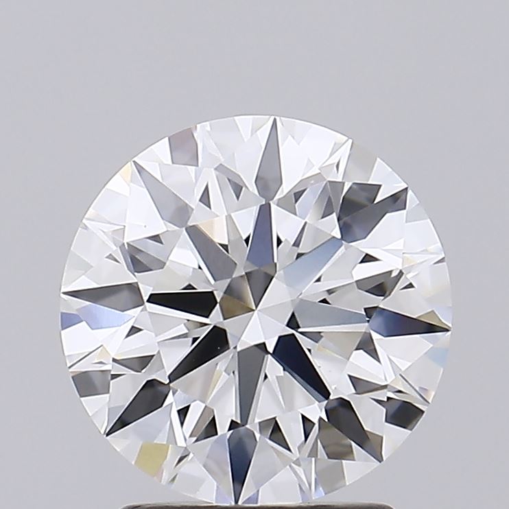 ROUND BRILLIANT 2.06CT, D VS1 8X
