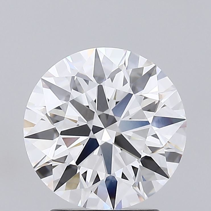 ROUND BRILLIANT 2.03CT, E VVS1 8X