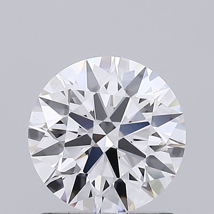 ROUND BRILLIANT 1.07CT, D VS2 8X