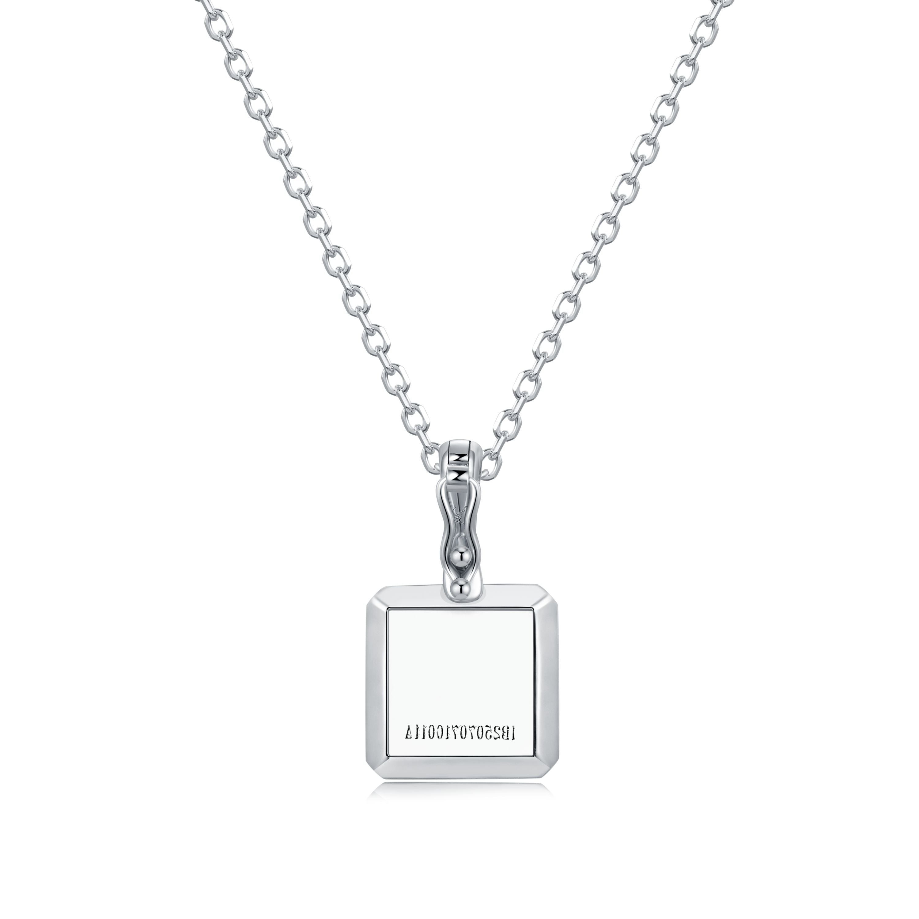 Pledge Pendant with Chain 9X9MM