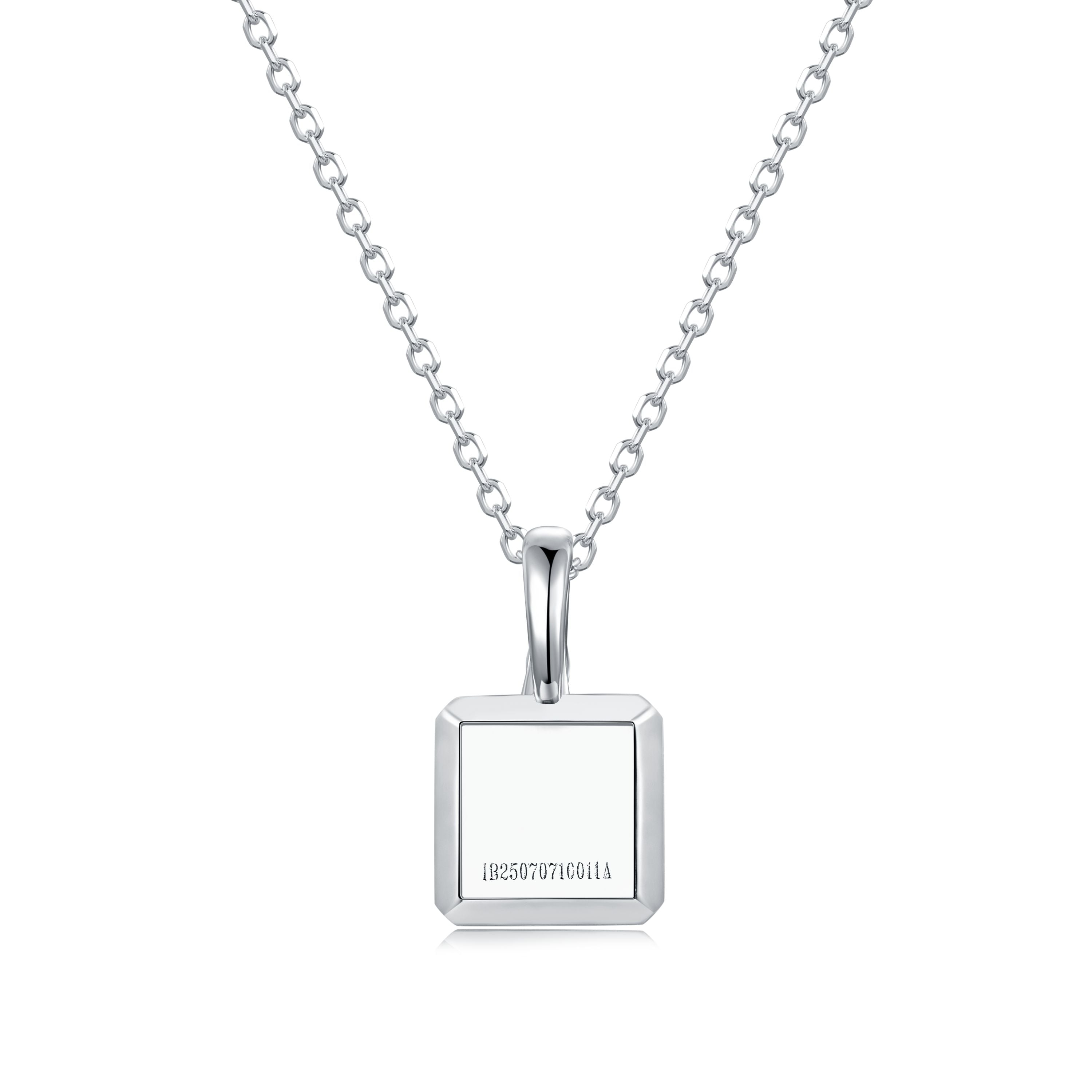 Pledge Pendant with Chain 10X10MM