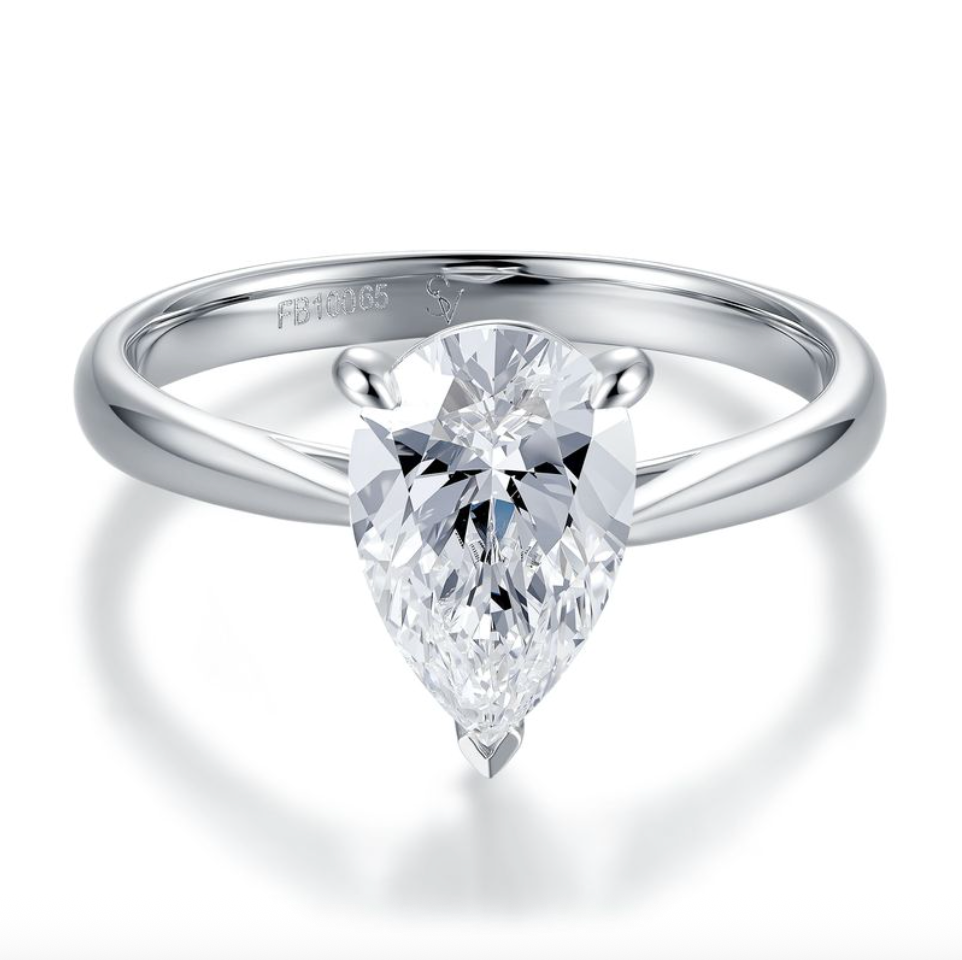 14K WHITE GOLD SEMI MOUNTING RING 2.80G 14KW