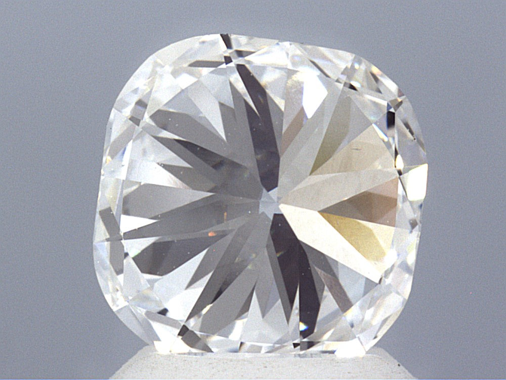 Square Cushion, 2.4CT, D VVS2 Excellent