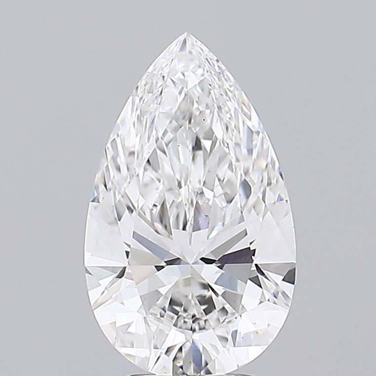 ECOFIRE Signature Pear Brilliant 3.06CT, GCAL 8X 100-342970019