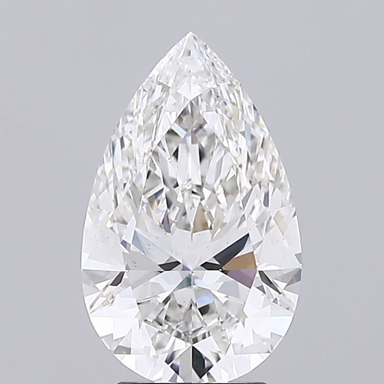 ECOFIRE Signature Pear Brilliant 3.08CT, GCAL 8X 100-342970018