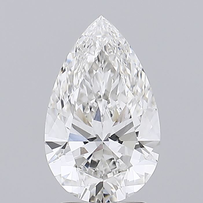 ECOFIRE Signature Pear Brilliant 2.59CT, GCAL 8X 100-342970021