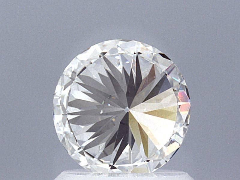 1.11 Carat Round Brilliant Lab Created Diamond Solitaire Ring - Shape of Brilliant