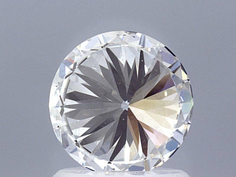 1.29 Carat Lab Created Diamond Ring - Shape of Brilliant