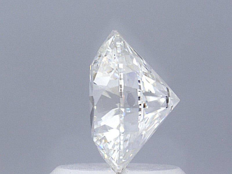 1.29 Carat Lab Created Diamond Ring - Shape of Brilliant