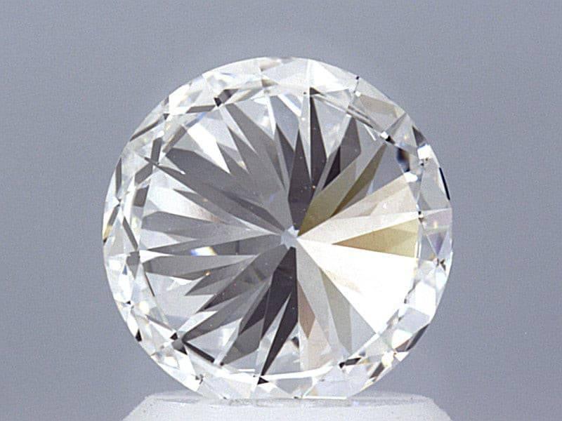 1.59 Carat Round Brilliant Lab Created Diamond Solitaire Ring - Shape of Brilliant