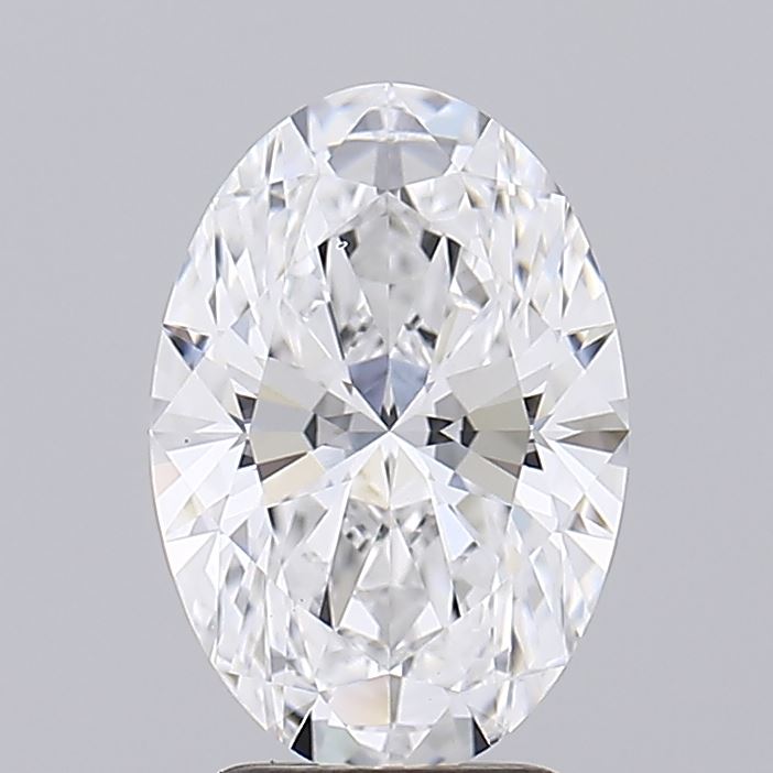 OVAL BRILLIANT 2.09CT, D, VS2, 8X