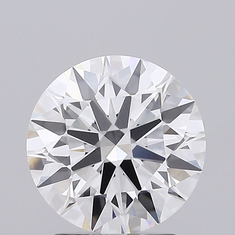 ROUND BRILLIANT 2.03CT, D VS1 8X