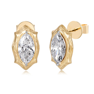 Radiant Marquise Cut Earring - Sold as 1 piece for Mix & Match