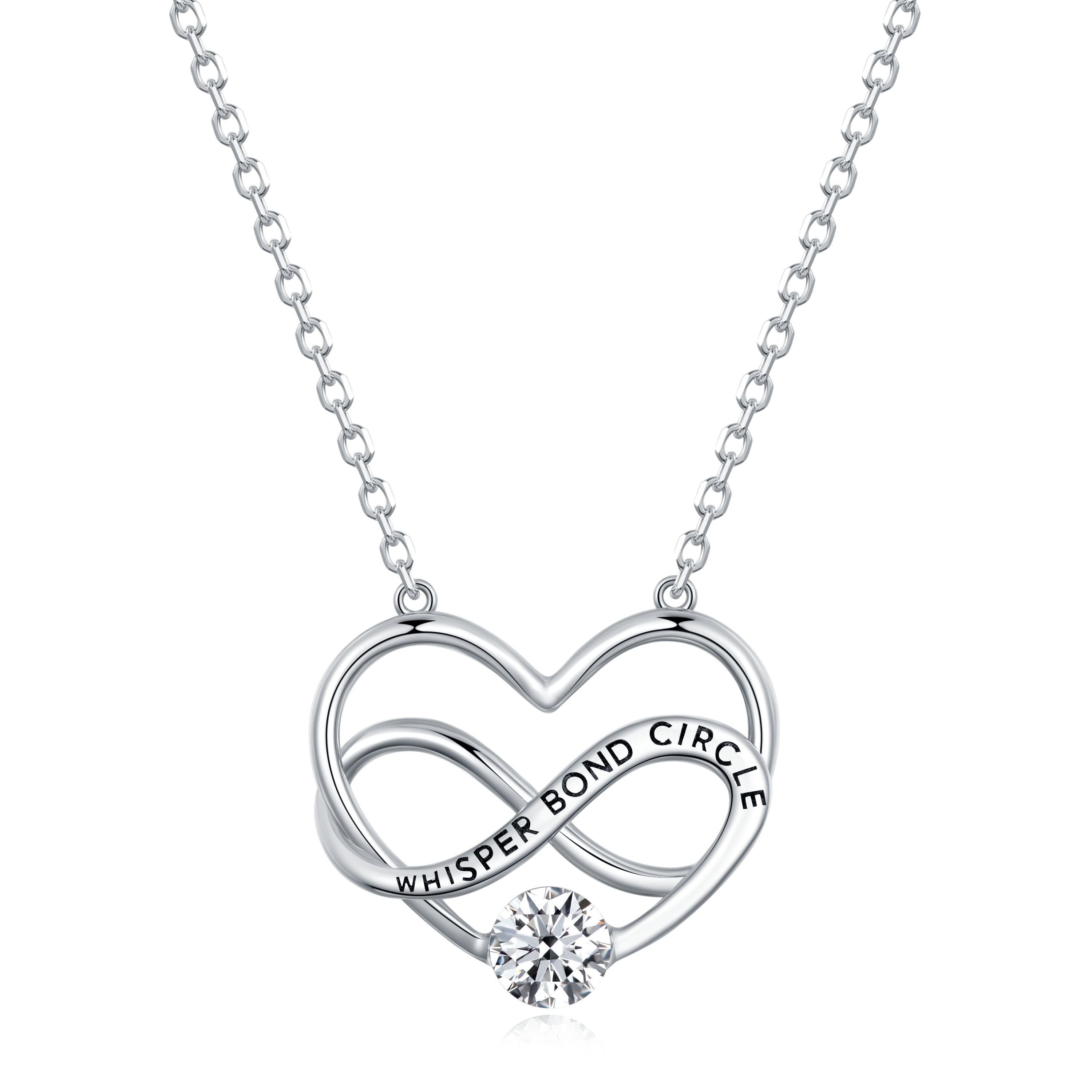 Whisper Bond Circle Necklace