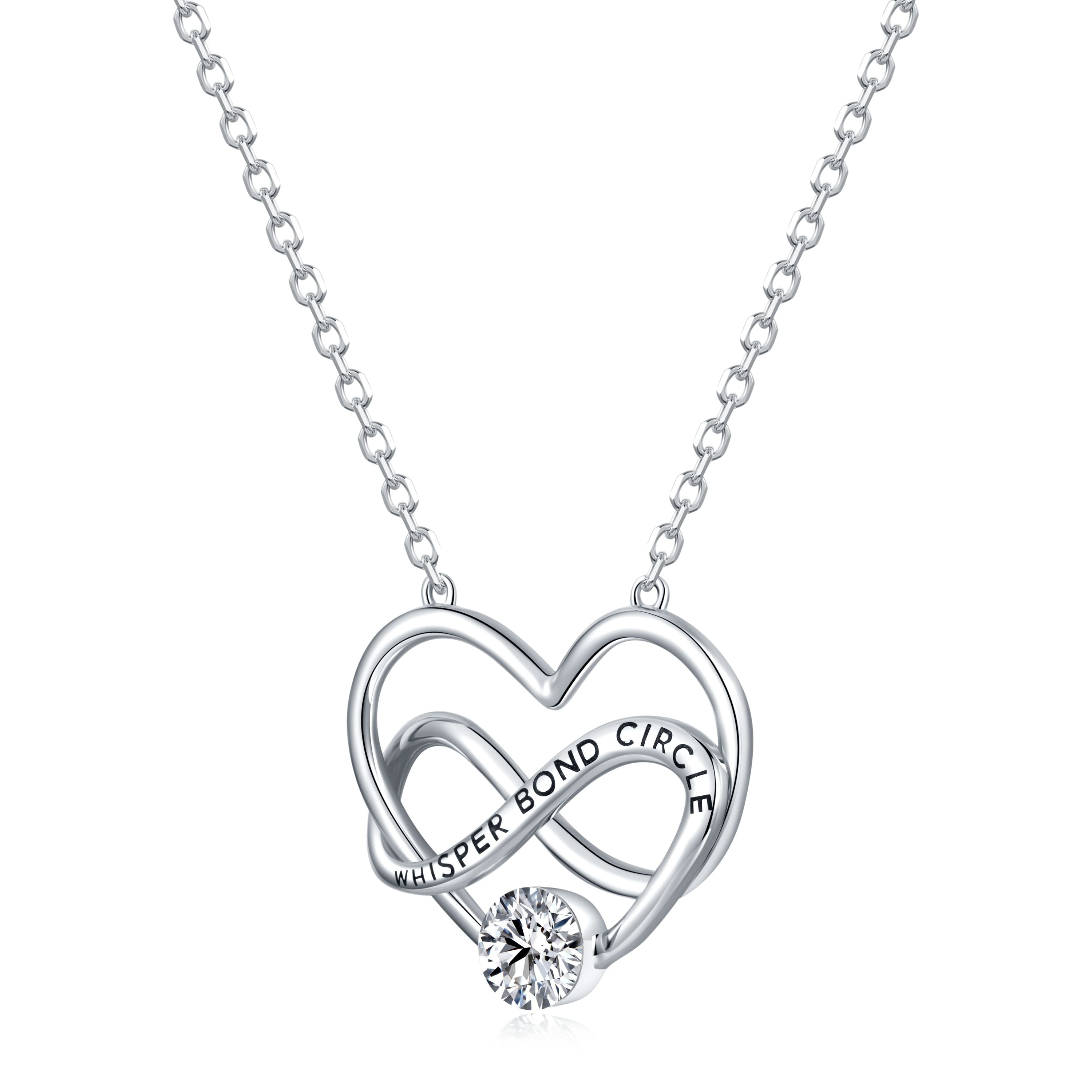 Whisper Bond Circle Necklace