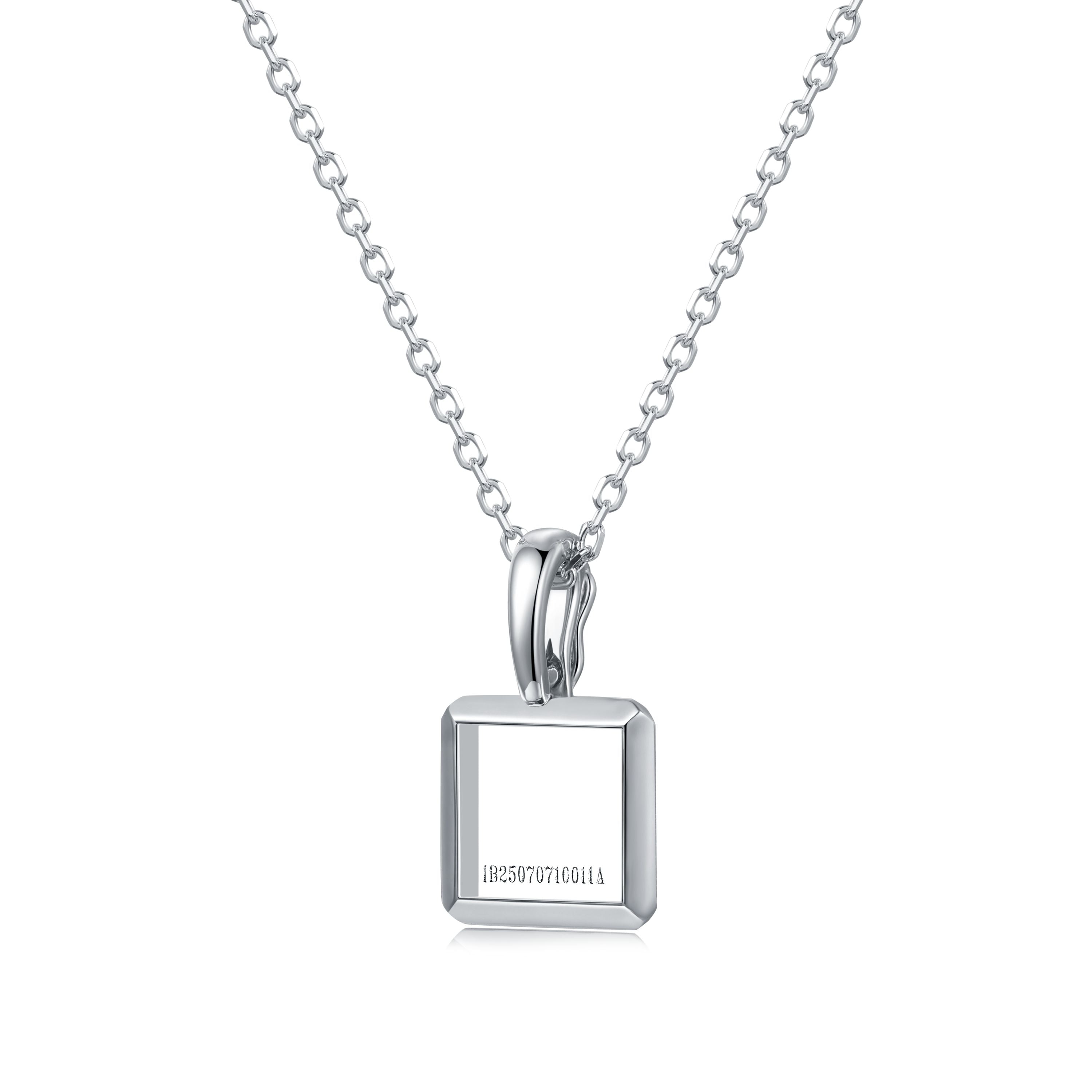 Pledge Pendant with Chain 9X9MM