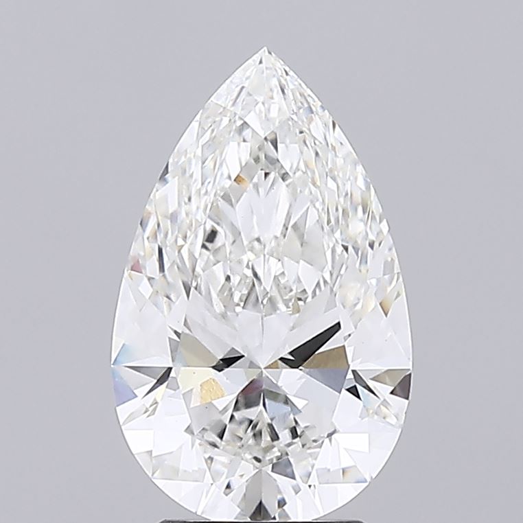 ECOFIRE Signature Pear Brilliant 3.02CT, GCAL 8X 100-342970020