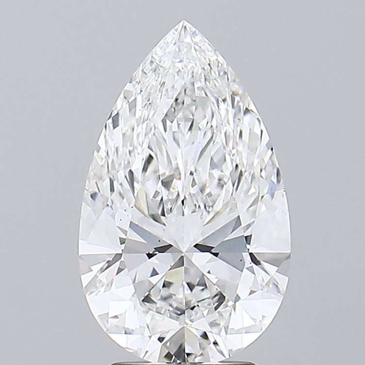 ECOFIRE Signature Pear Brilliant 3.51CT, GCAL 8X 100-342970017